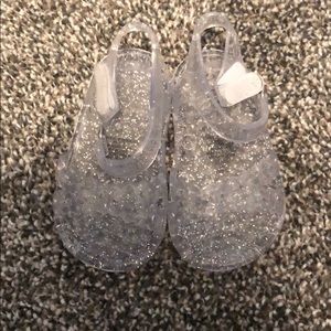 Infant girls summer clear gel sandal